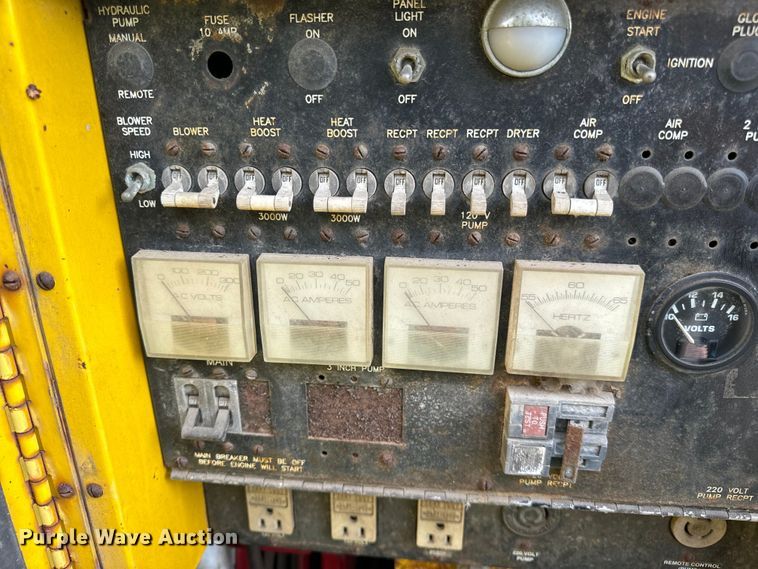 image for item OG9607 1994 Hesco 10KD manhole support trailer 