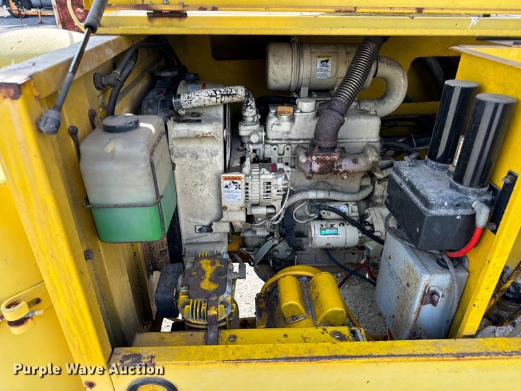 image for item OG9607 1994 Hesco 10KD manhole support trailer 