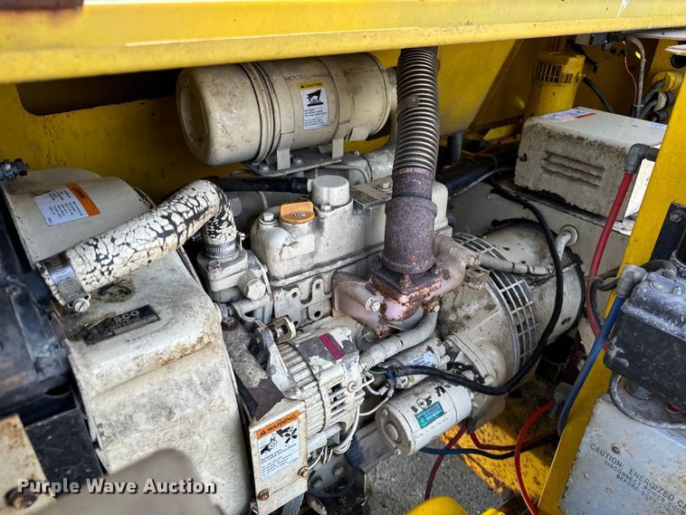 image for item OG9607 1994 Hesco 10KD manhole support trailer 