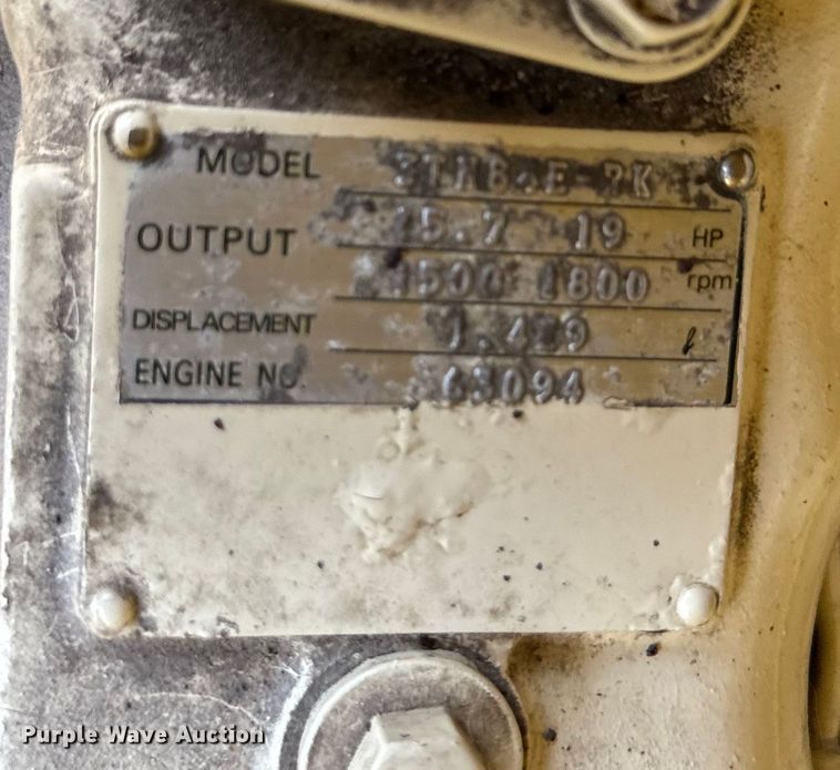 image for item OG9607 1994 Hesco 10KD manhole support trailer 