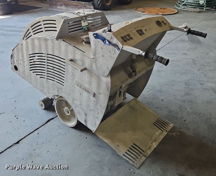 image for item OJ9745 Husqvarna  Soff-Cut GX 4000 concrete saw