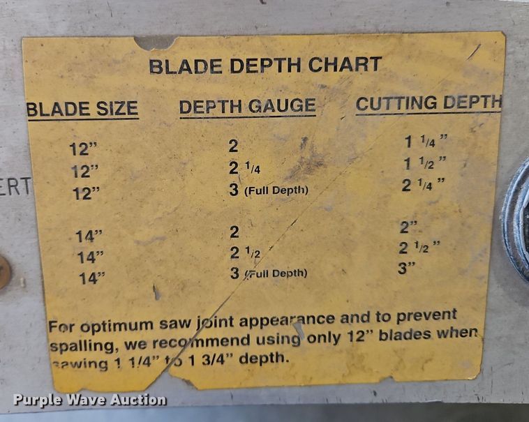 image for item OJ9748 Husqvarna  Soff-Cut GX 4200 concrete saw