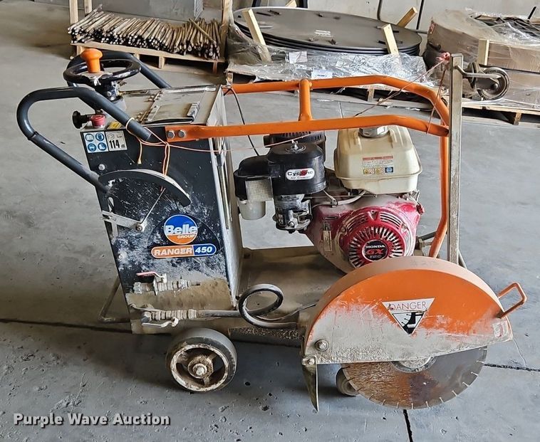 image for item OJ9749 2008 Belle Group Ranger 450 concrete saw