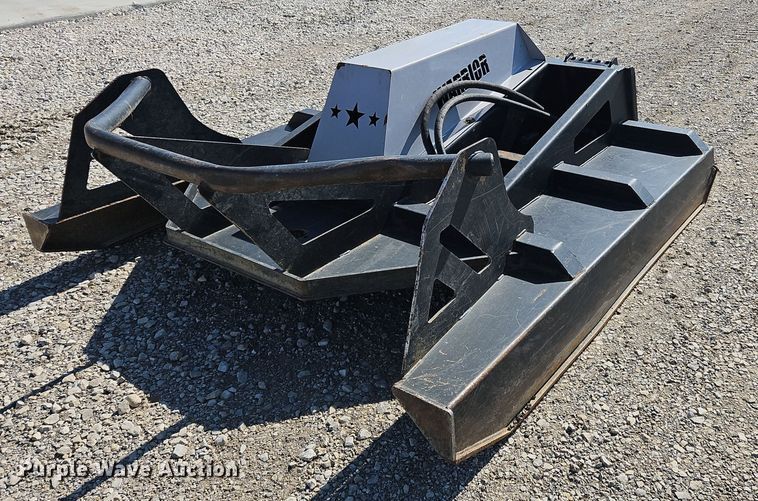 image for item OJ9750 Warrior  skid steer brush mower