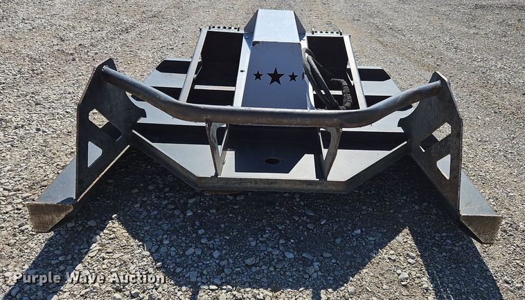 image for item OJ9750 Warrior  skid steer brush mower