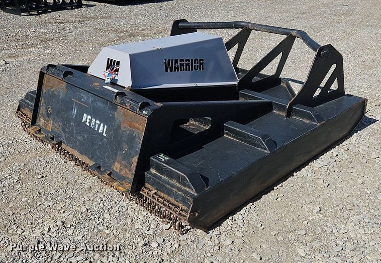 image for item OJ9750 Warrior  skid steer brush mower
