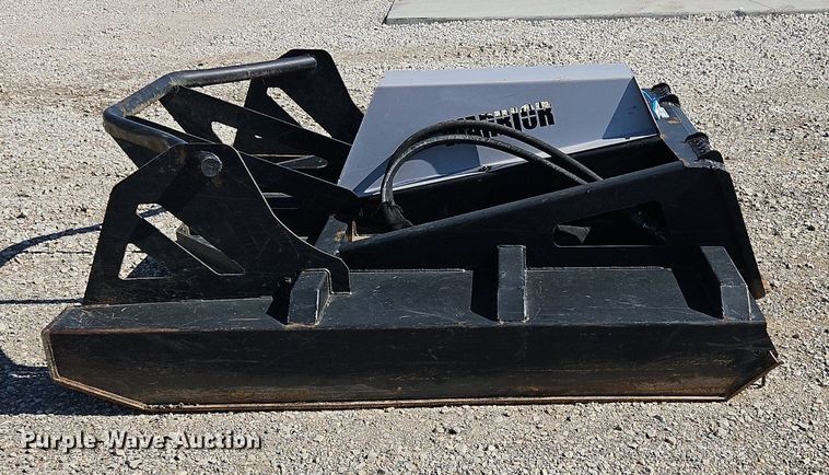 image for item OJ9750 Warrior  skid steer brush mower