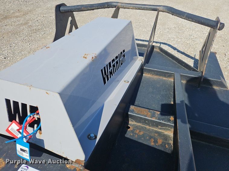 image for item OJ9750 Warrior  skid steer brush mower