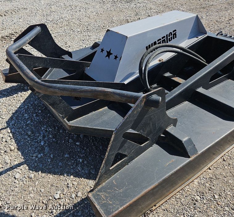 image for item OJ9750 Warrior  skid steer brush mower