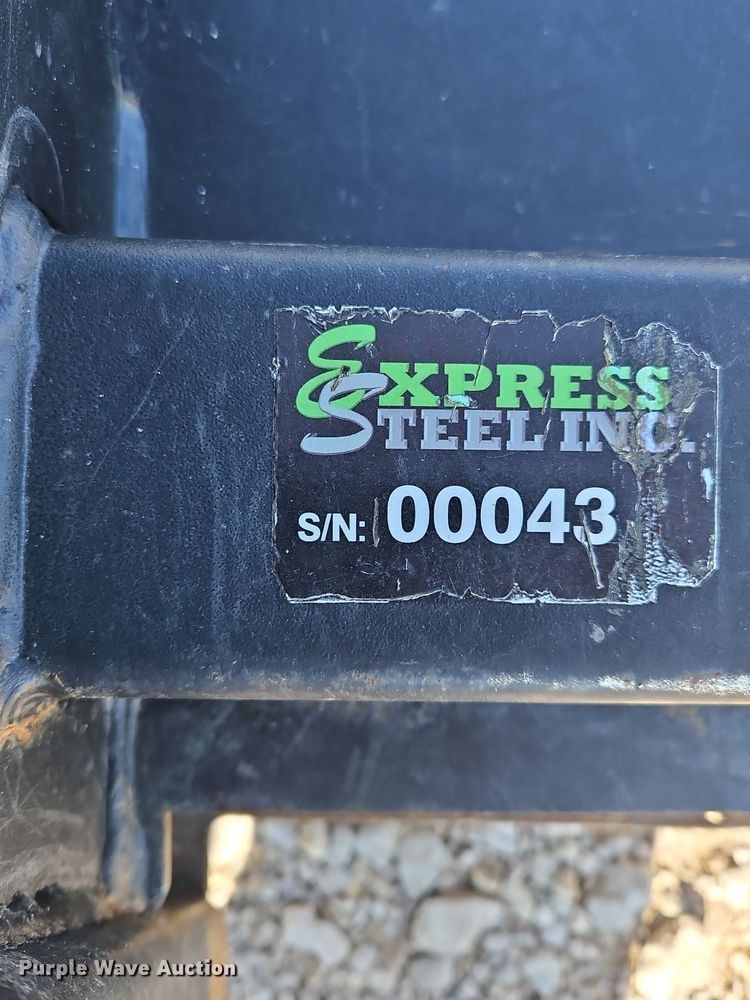 image for item OJ9750 Warrior  skid steer brush mower