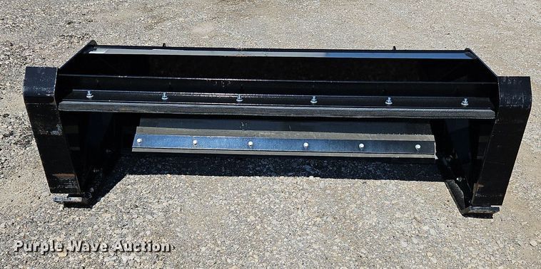 image for item OJ9755 Express Steel Inc skid steer snow pusher