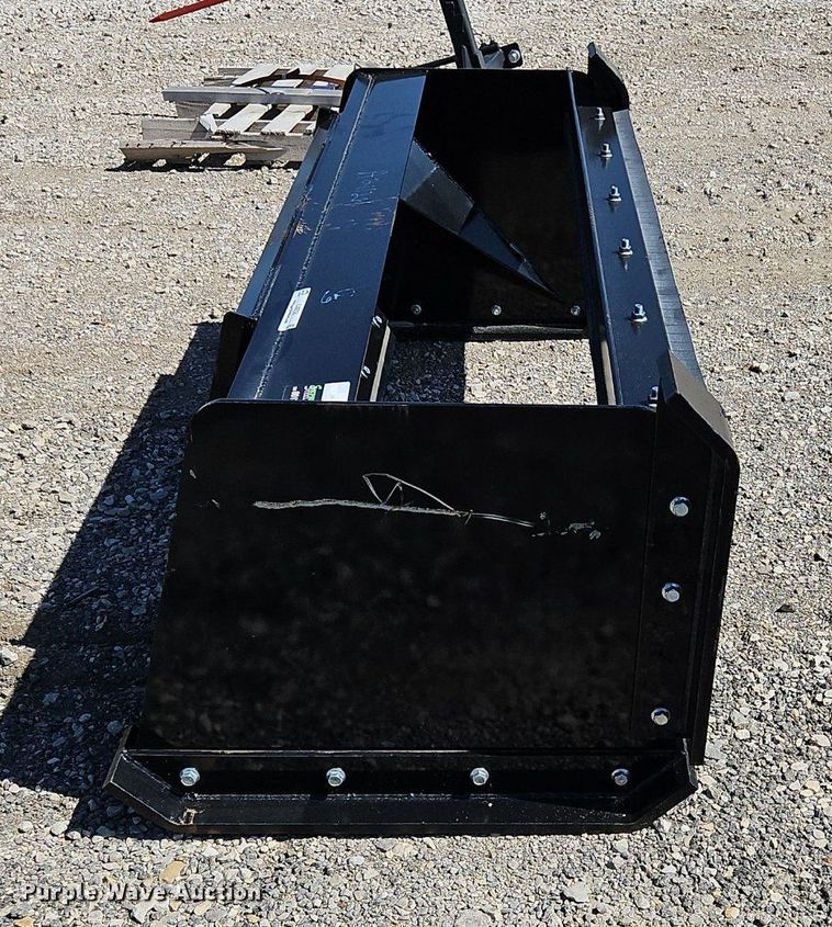 image for item OJ9755 Express Steel Inc skid steer snow pusher