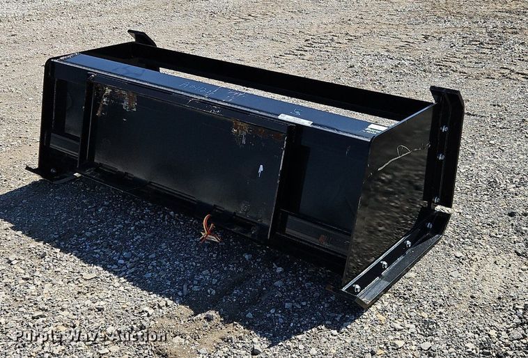 image for item OJ9755 Express Steel Inc skid steer snow pusher