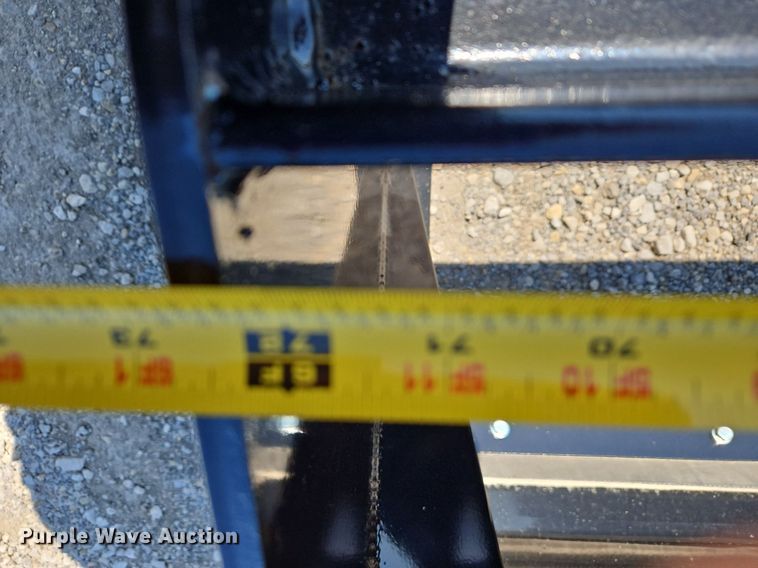 image for item OJ9755 Express Steel Inc skid steer snow pusher