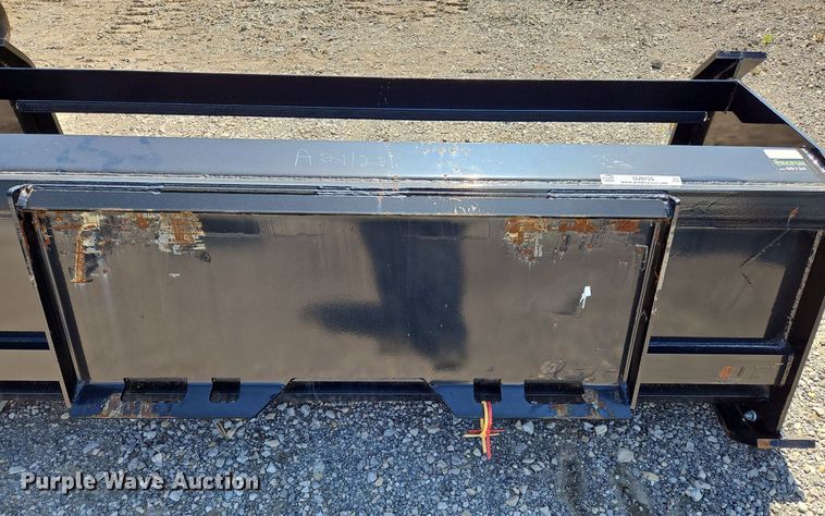 image for item OJ9755 Express Steel Inc skid steer snow pusher