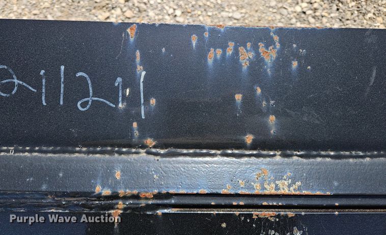 image for item OJ9755 Express Steel Inc skid steer snow pusher