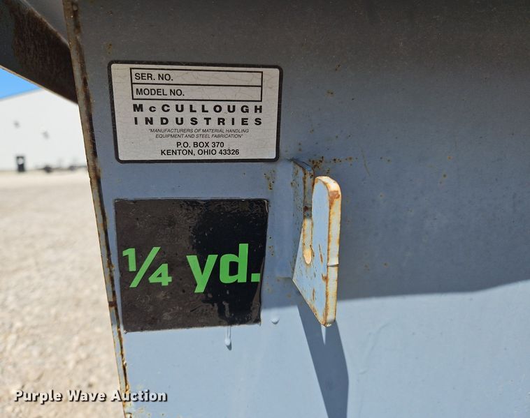 image for item OJ9759 ES Hoppers dump hopper