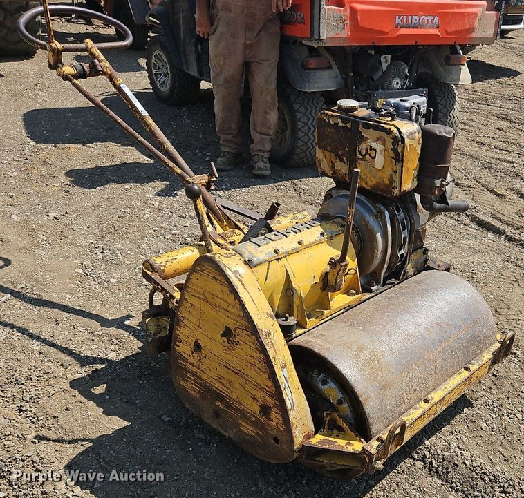 image for item OJ9764 Bomag walk behind double drum vibratory roller