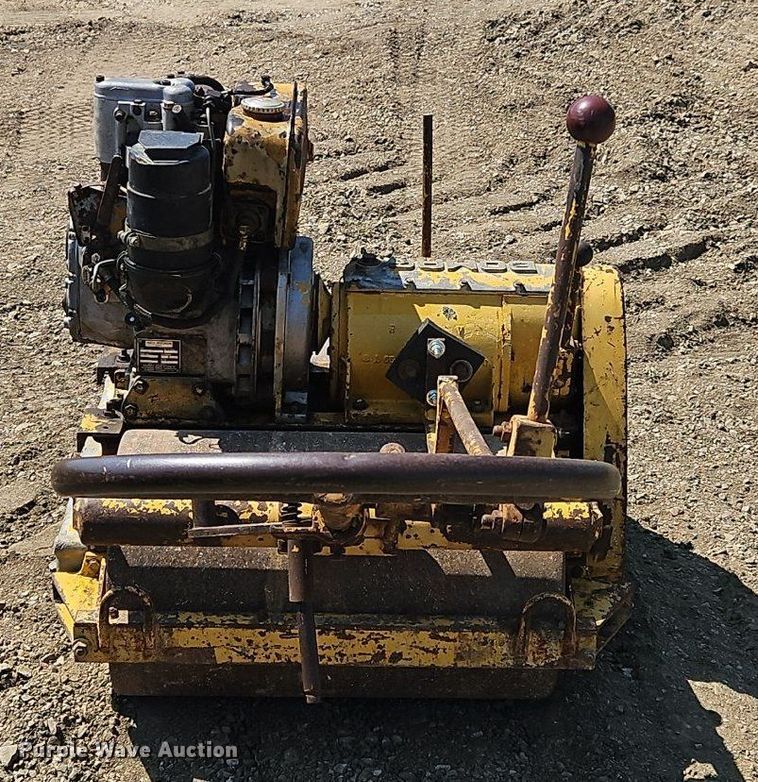 image for item OJ9764 Bomag walk behind double drum vibratory roller