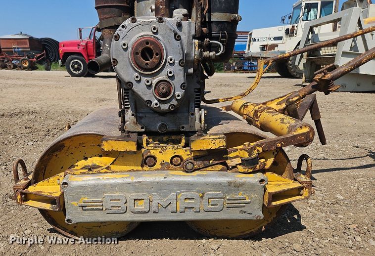 image for item OJ9764 Bomag walk behind double drum vibratory roller