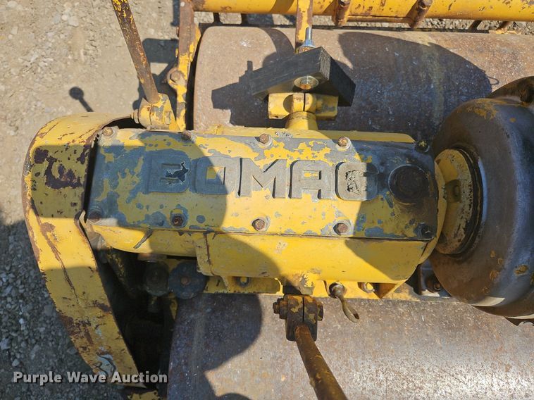 image for item OJ9764 Bomag walk behind double drum vibratory roller