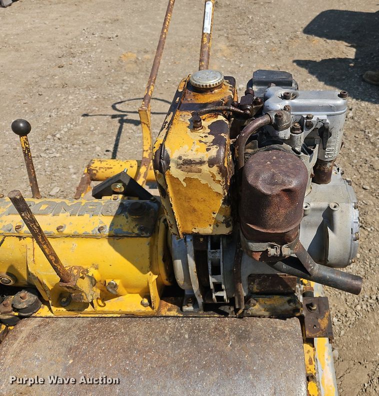 image for item OJ9764 Bomag walk behind double drum vibratory roller