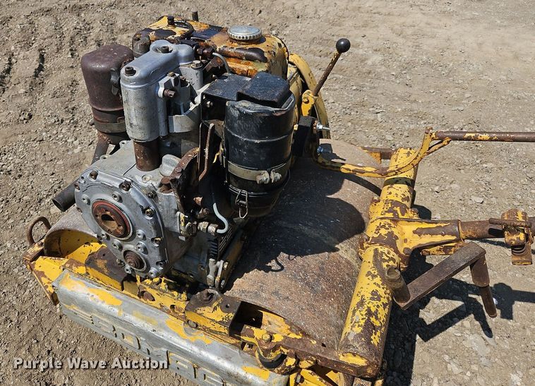 image for item OJ9764 Bomag walk behind double drum vibratory roller