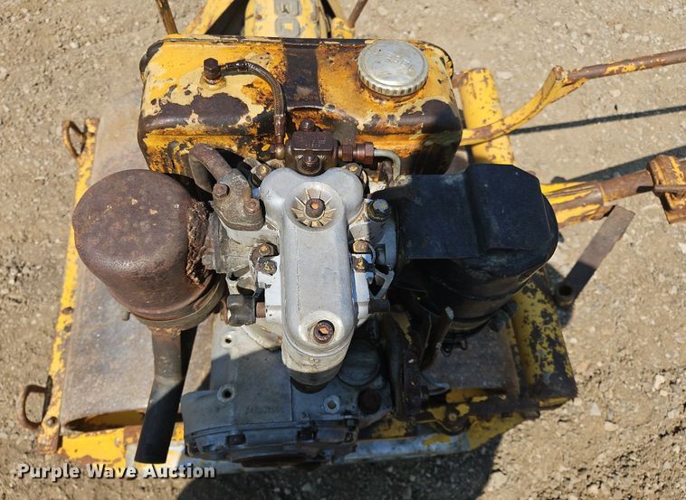 image for item OJ9764 Bomag walk behind double drum vibratory roller