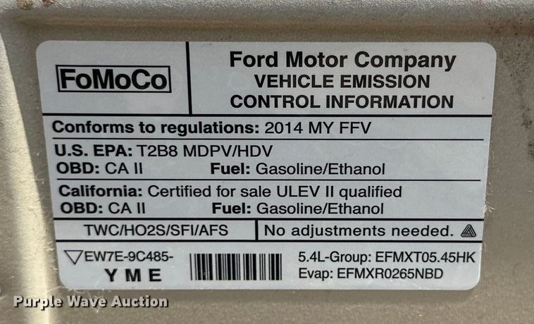 image for item DG4460 2014 Ford E350 Super Duty XL van