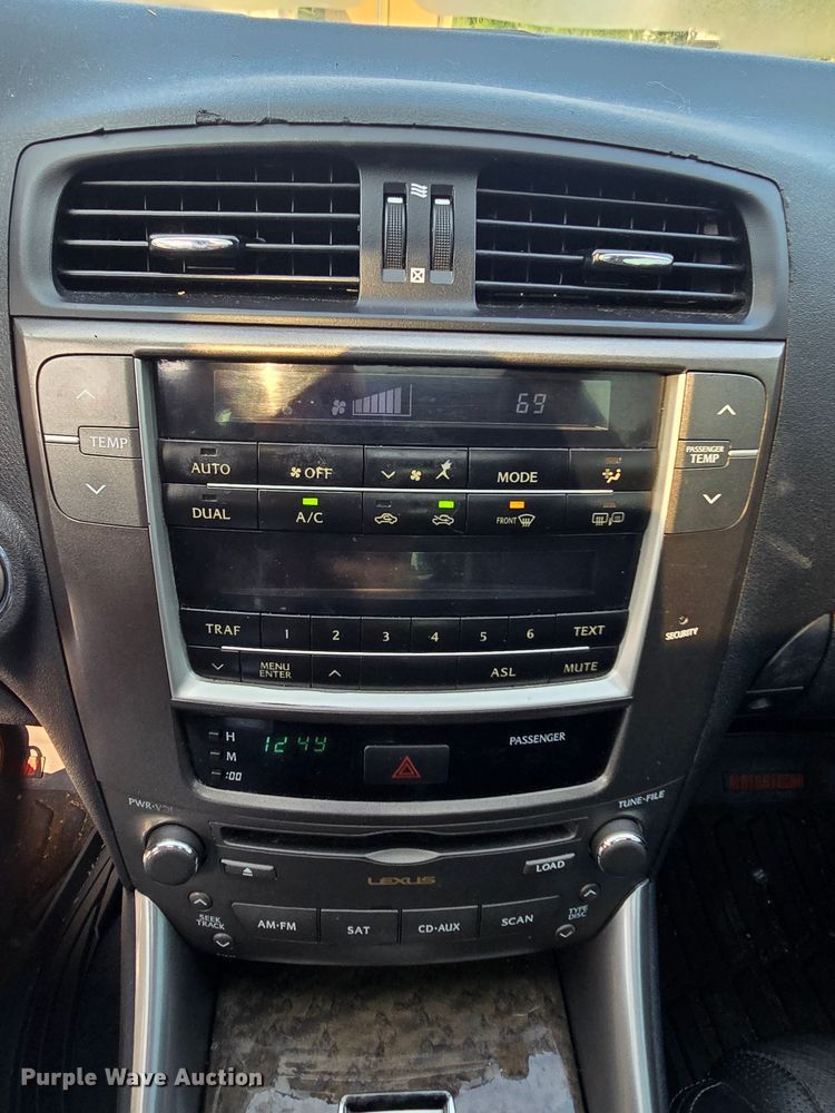 image for item DQ4388 2010 Lexus IS250 