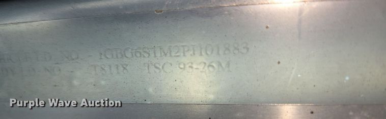 image for item DQ4393 1993 Chevrolet P6000 bookmobile van