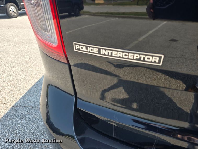 image for item DQ4486 2015 Ford  Explorer Police Interceptor  SUV