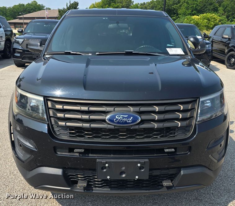 image for item DQ4487 2018 Ford Explorer Police Interceptor  SUV