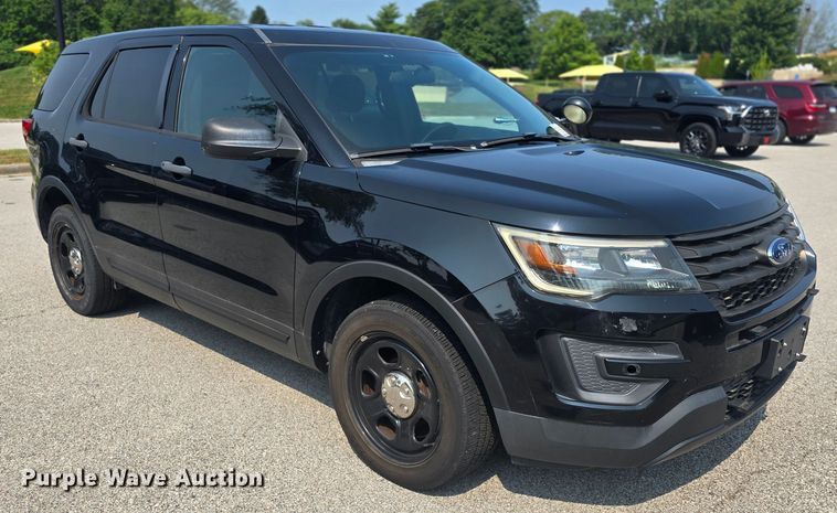 image for item DQ4487 2018 Ford Explorer Police Interceptor  SUV