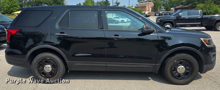 image for item DQ4487 2018 Ford Explorer Police Interceptor  SUV