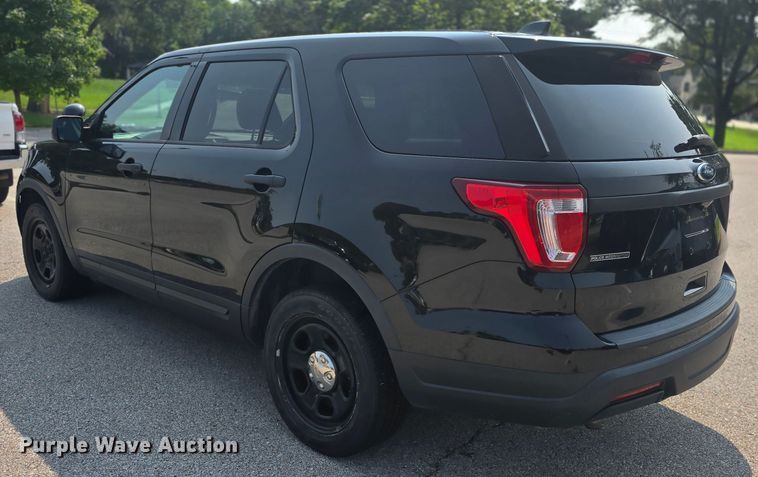 image for item DQ4487 2018 Ford Explorer Police Interceptor  SUV