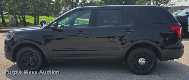 image for item DQ4487 2018 Ford Explorer Police Interceptor  SUV