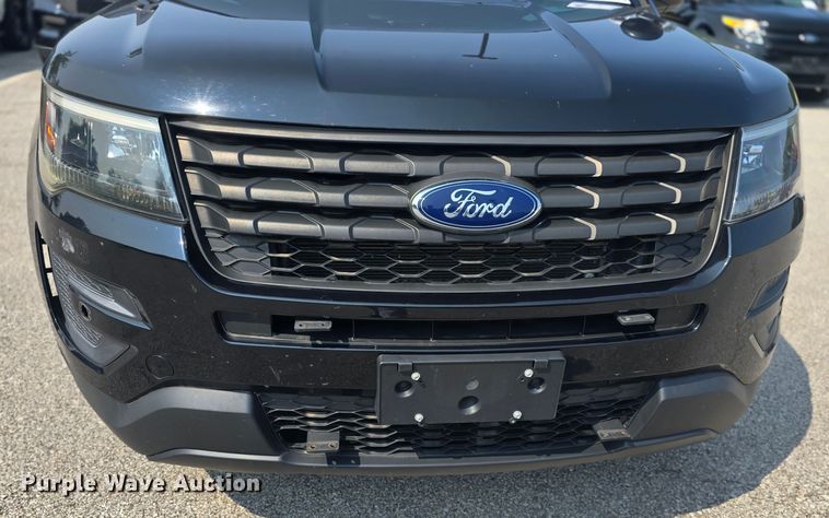 image for item DQ4487 2018 Ford Explorer Police Interceptor  SUV