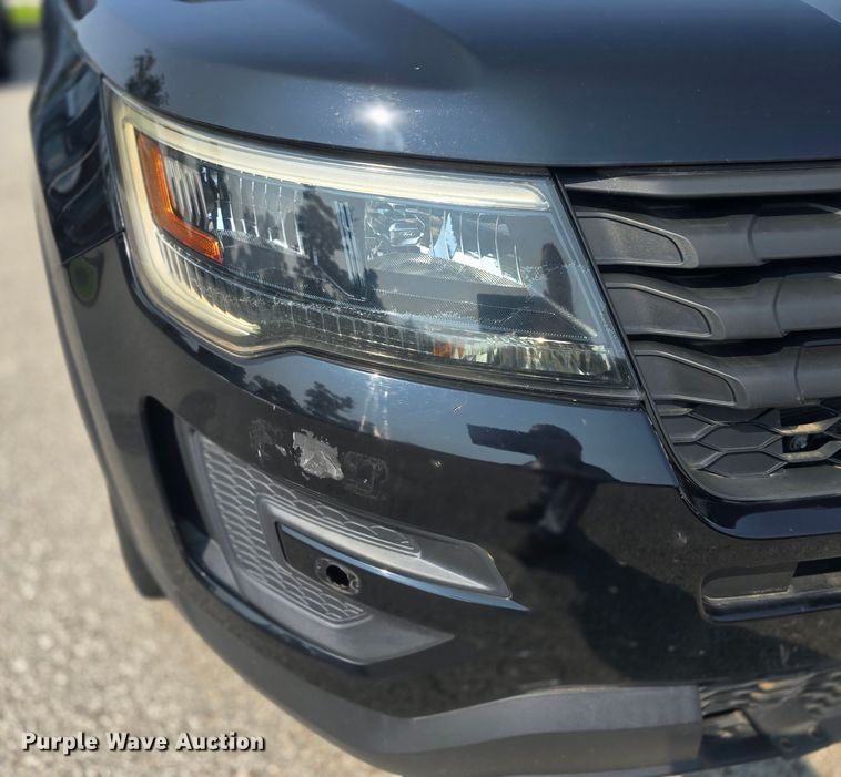 image for item DQ4487 2018 Ford Explorer Police Interceptor  SUV
