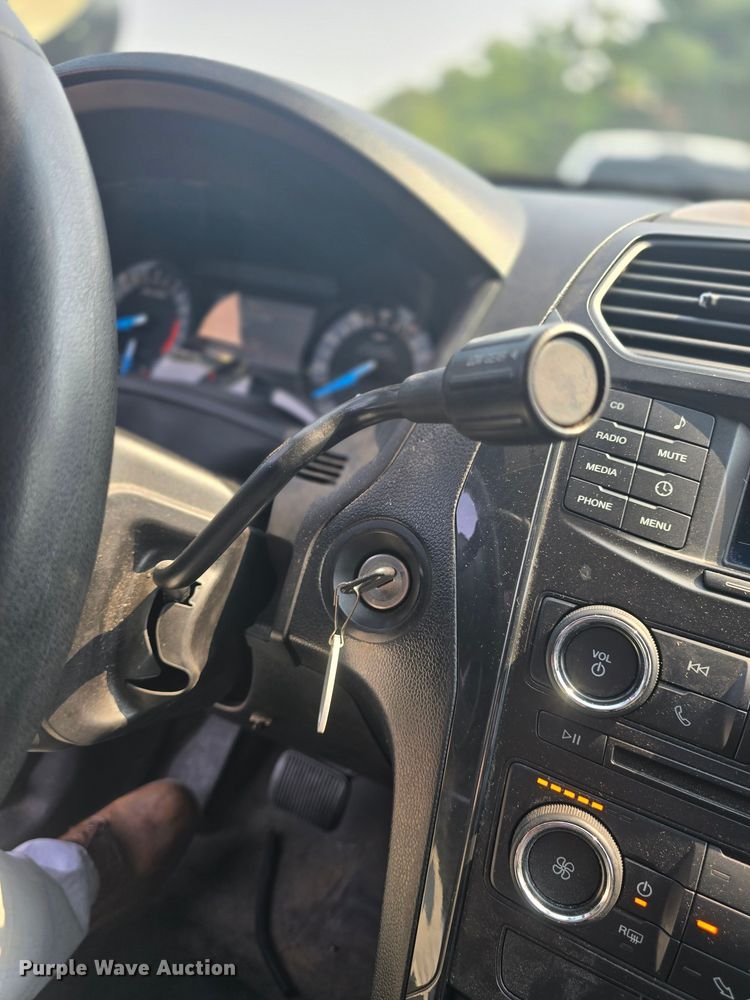 image for item DQ4487 2018 Ford Explorer Police Interceptor  SUV