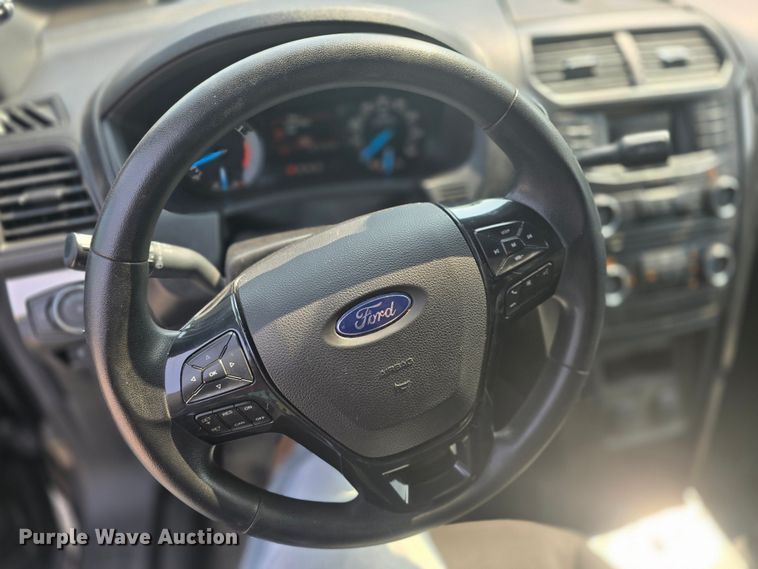 image for item DQ4487 2018 Ford Explorer Police Interceptor  SUV