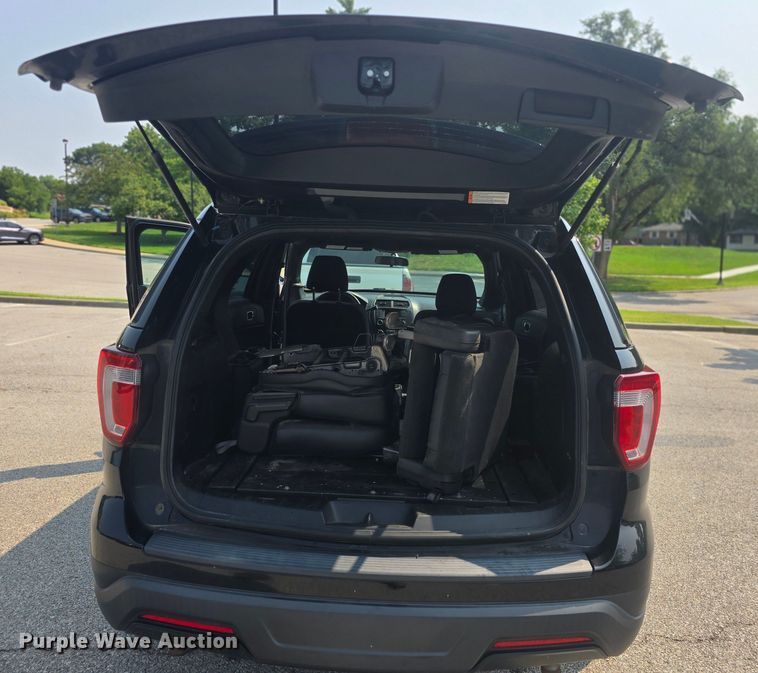 image for item DQ4487 2018 Ford Explorer Police Interceptor  SUV