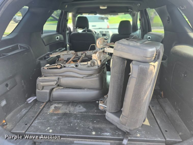 image for item DQ4487 2018 Ford Explorer Police Interceptor  SUV