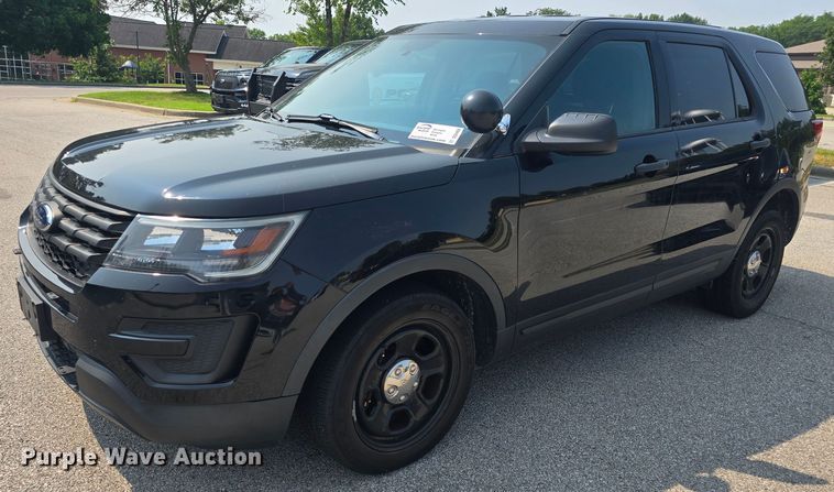 image for item DQ4488 2019 Ford Explorer Police Interceptor  SUV