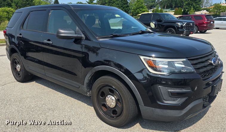 image for item DQ4488 2019 Ford Explorer Police Interceptor  SUV