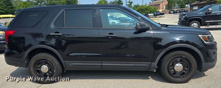 image for item DQ4488 2019 Ford Explorer Police Interceptor  SUV