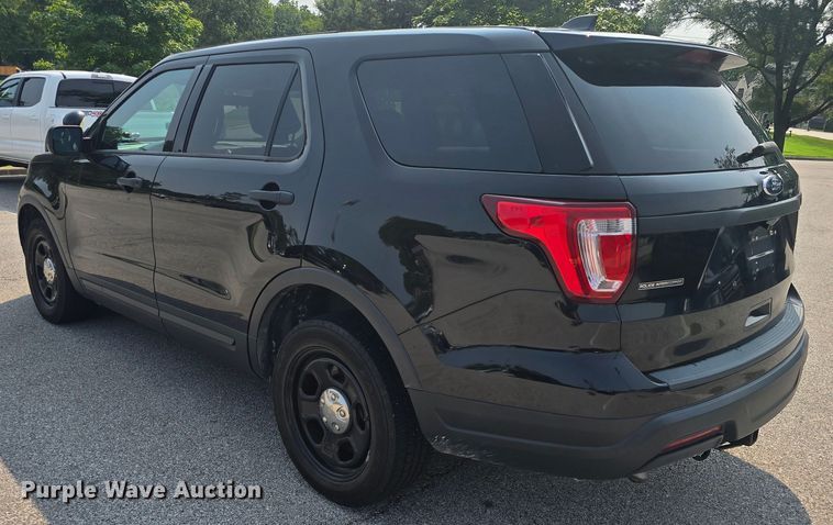 image for item DQ4488 2019 Ford Explorer Police Interceptor  SUV