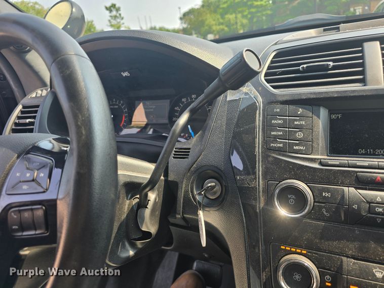 image for item DQ4488 2019 Ford Explorer Police Interceptor  SUV