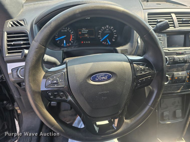 image for item DQ4488 2019 Ford Explorer Police Interceptor  SUV