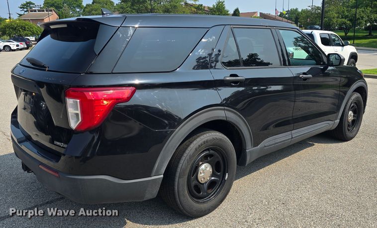 image for item DQ4489 2020 Ford Explorer Police Interceptor  SUV
